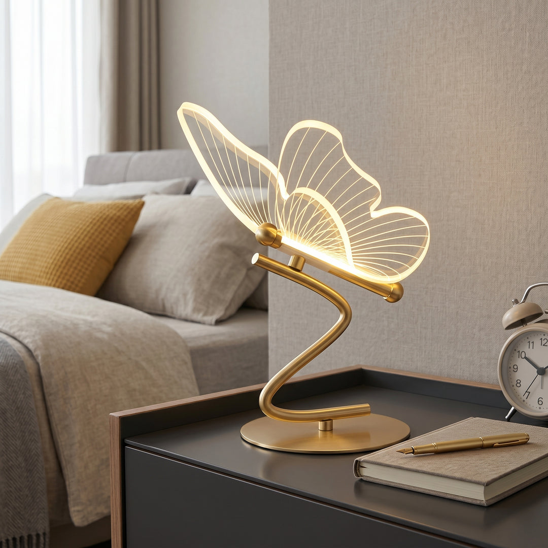 Celeste Rowan Butterfly Glow Table Lamp