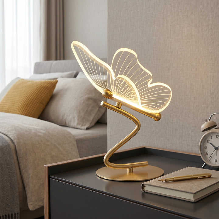 Celeste Rowan Butterfly Glow Table Lamp