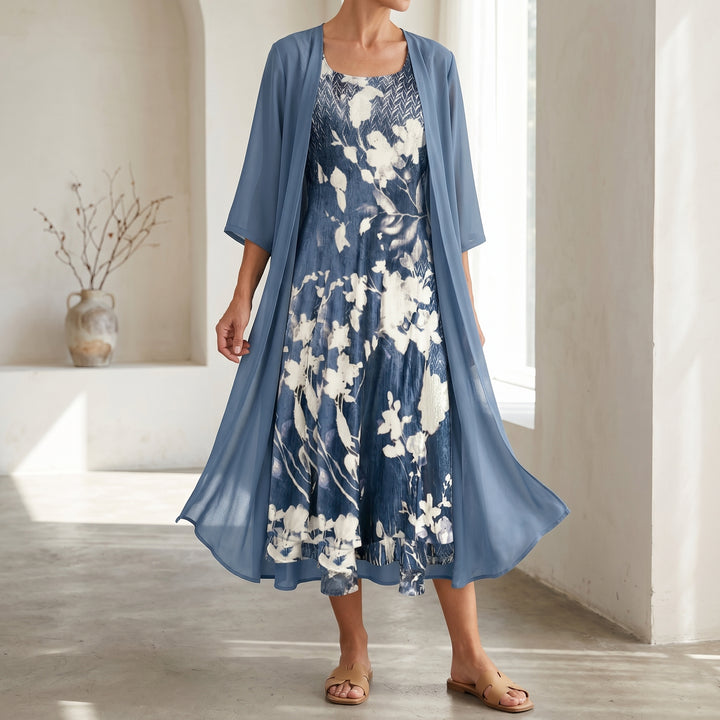 Celeste Monroe Layered Floral Dress