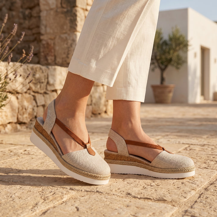 Harper Espadrille Slingback Sandals