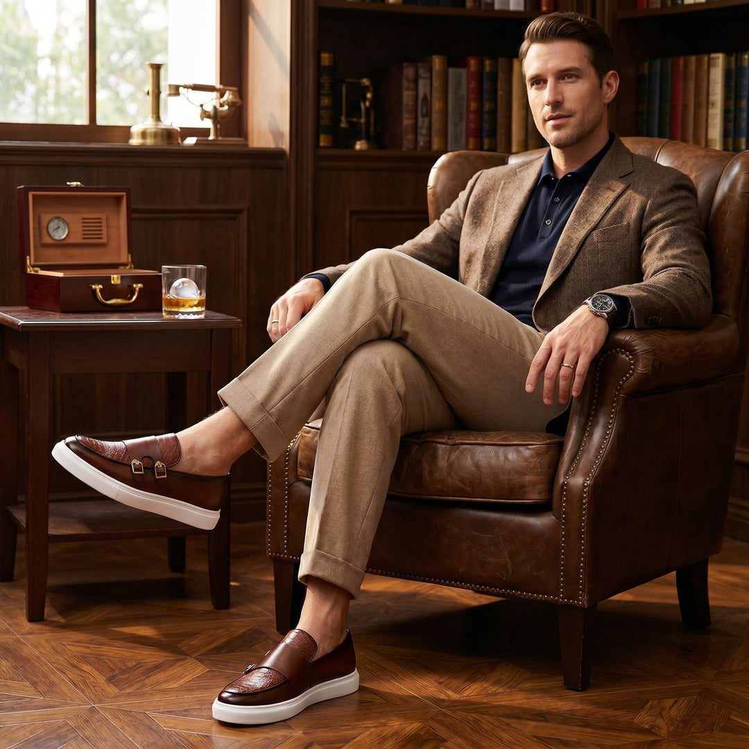 Marco Double Buckle Casual Shoe