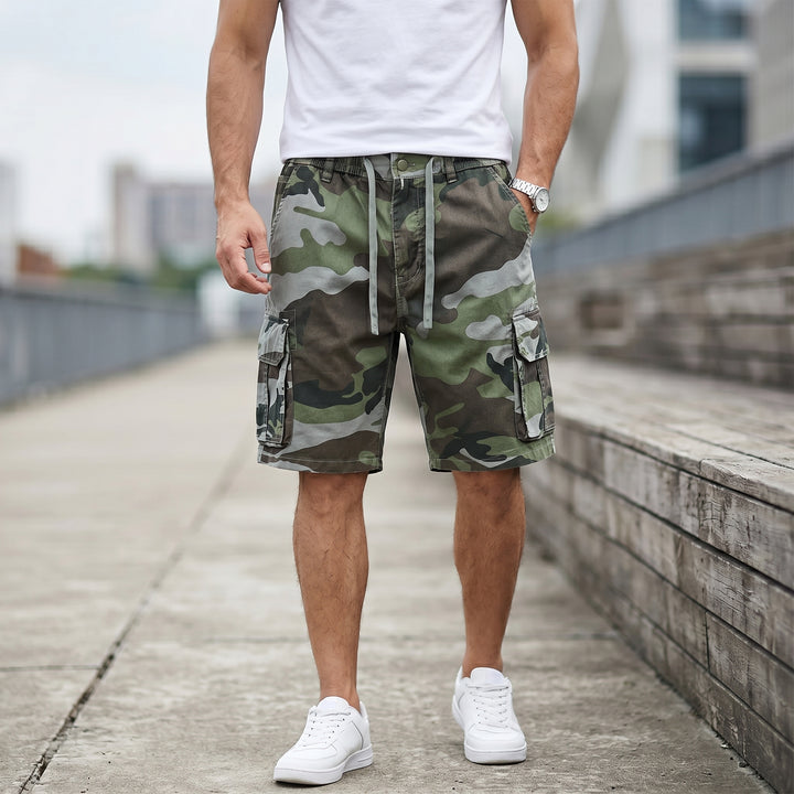 Ridgeway Camo Utility Cargo Shorts