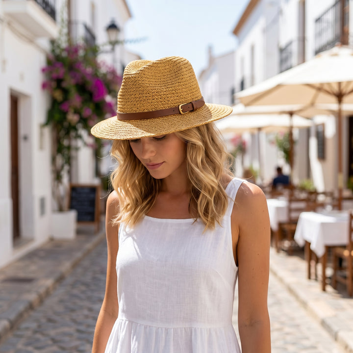 Maribel Braided Fedora Hat