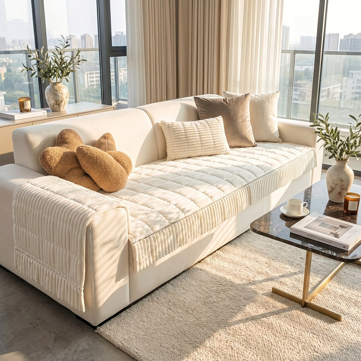 Serena Willow Quilted Sofa Protector