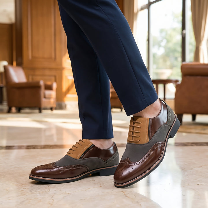 Alaric Wingtip Oxford Dress Shoes