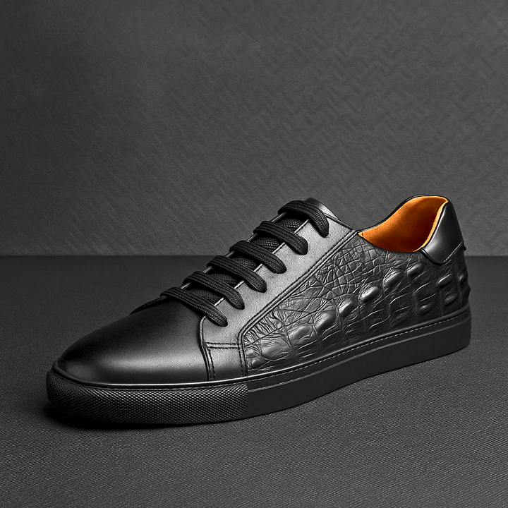 Crocetti Leather Sneakers