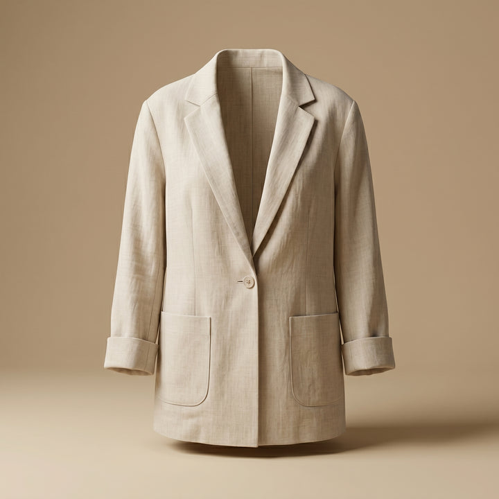 Elowen Hart Linen Blend Summer Blazer
