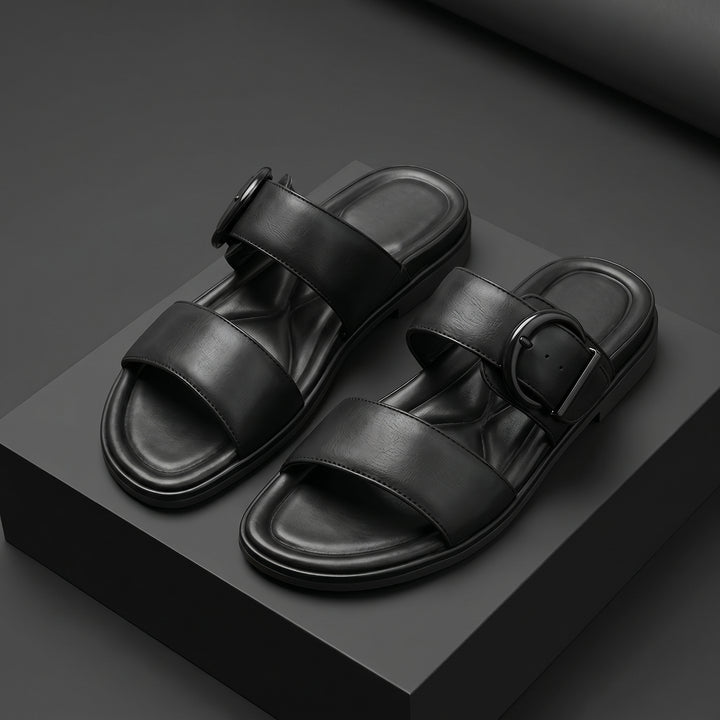 Savannah Comfort Buckle Slides