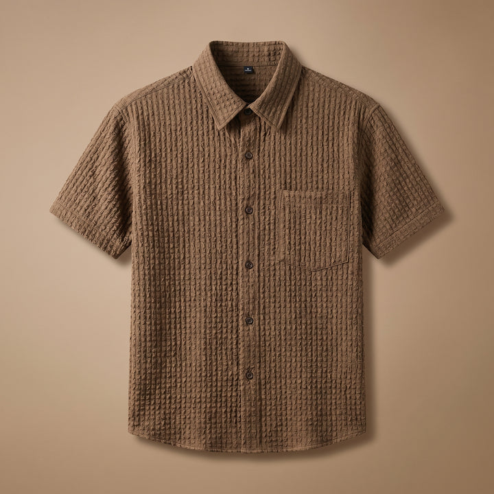 Ronan Textured Short Sleeve Shirt