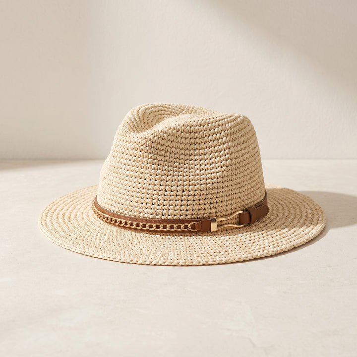 Maribel Braided Fedora Hat