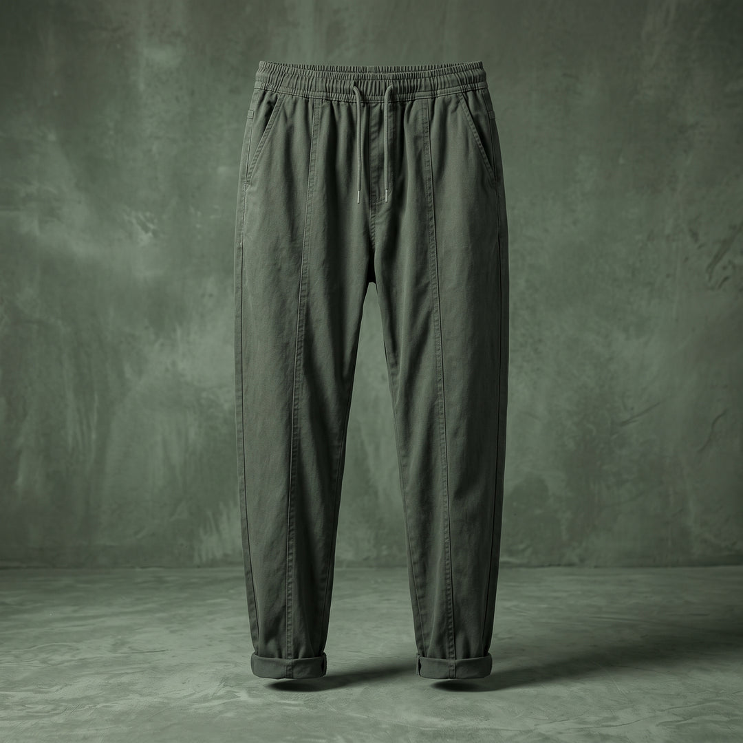 Matteo Tapered Drawstring Jogger Pants