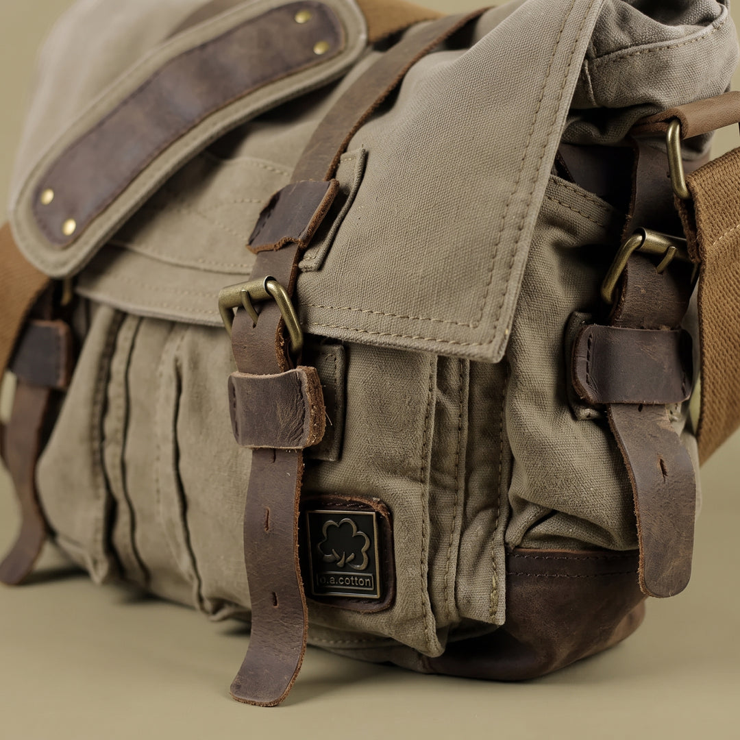 Sawyer Bennett Canvas Messenger Bag