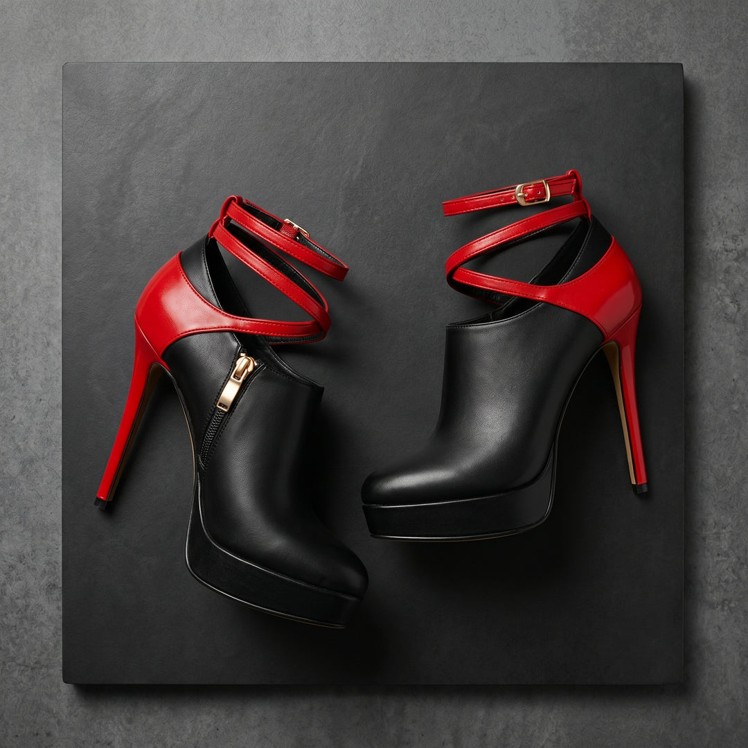 Ariella Ankle Strap Platform Heel