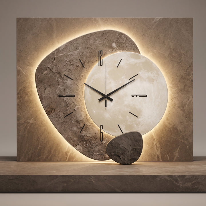 Lumen Slate Scandinavian Wall Clock