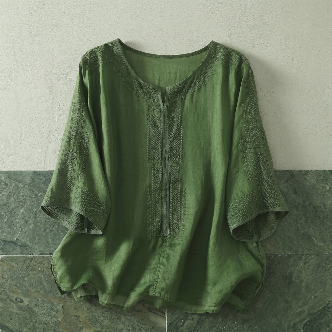 Aneesa Ornate Embroidered Blouse