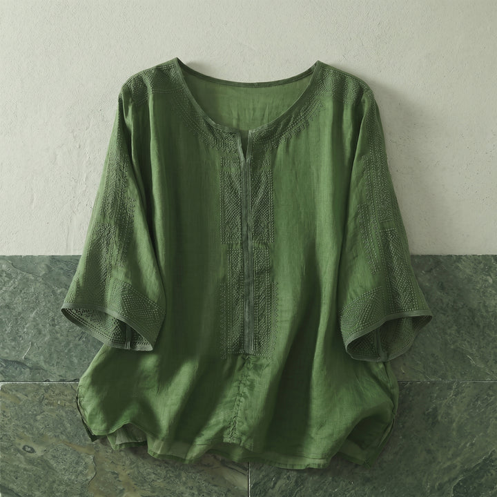 Aneesa Ornate Embroidered Blouse
