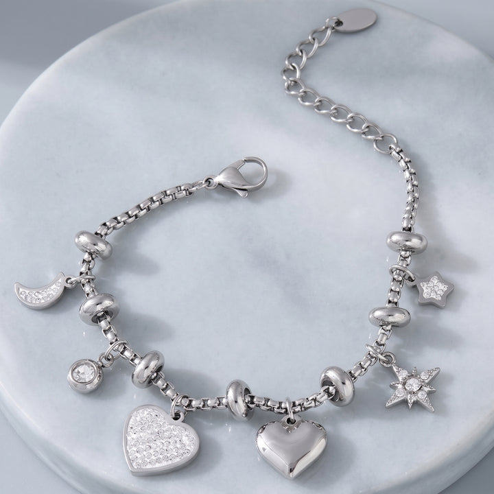 Mila Celeste Charm Bracelet