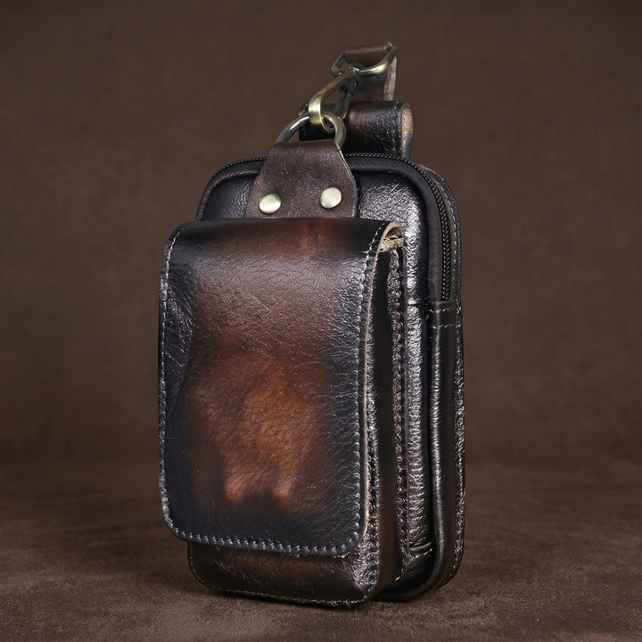 Grayson Holt Leather Utility Waist Bag