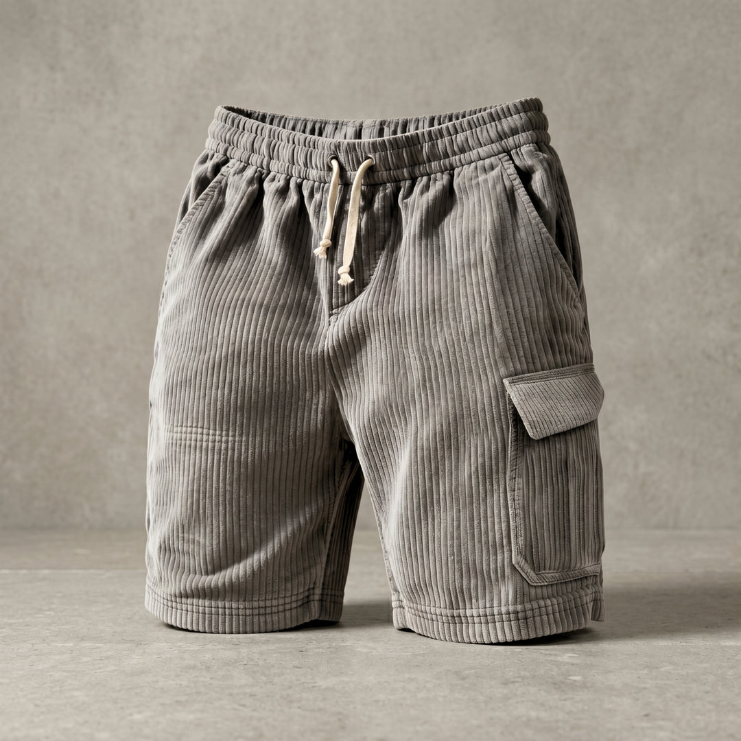 Hermosa Corduroy Cargo Shorts