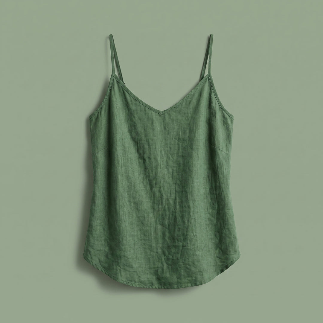 Natalie Brooks Linen Cami Top