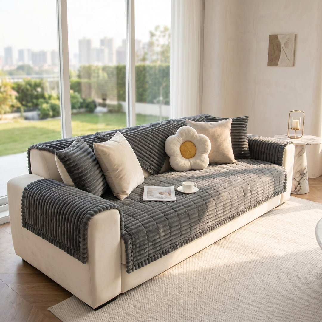 Serena Willow Quilted Sofa Protector