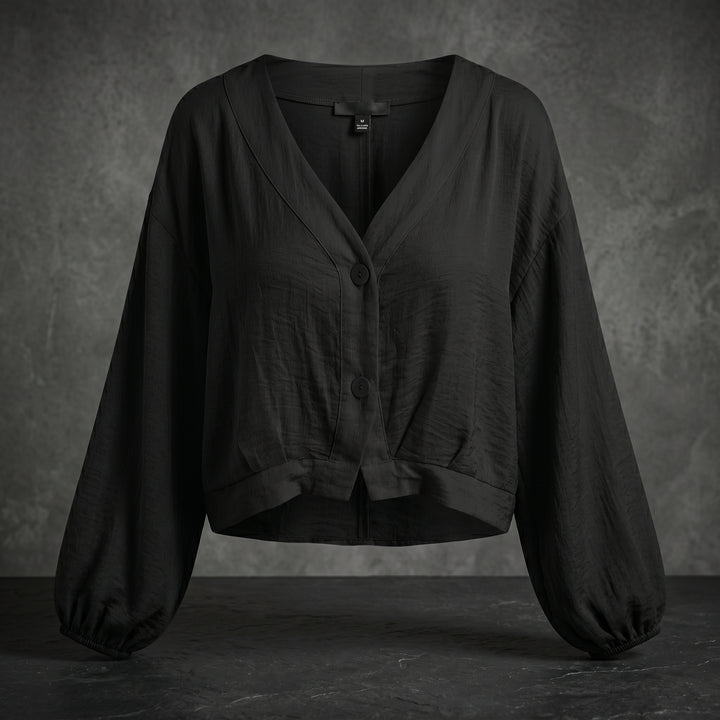 Aurelia Breeze Button Blouse
