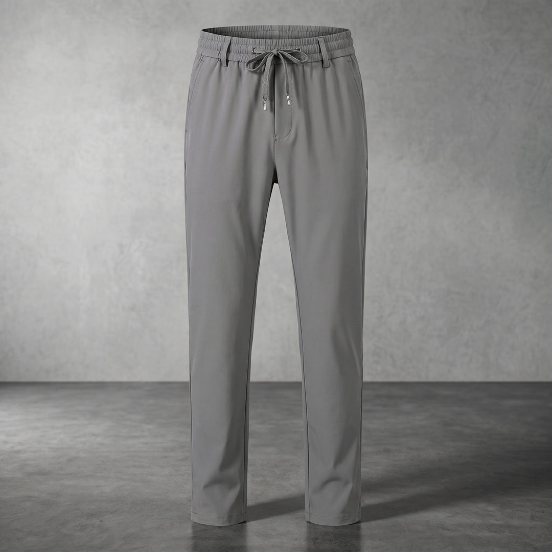 Asher Stretch Drawstring Trousers