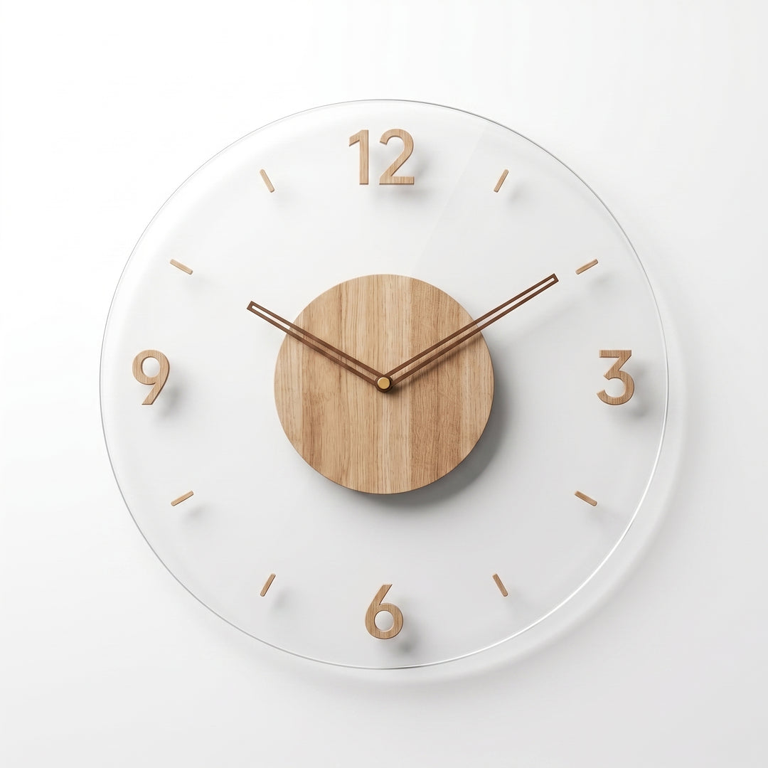 Alden Grove Wooden Wall Clock
