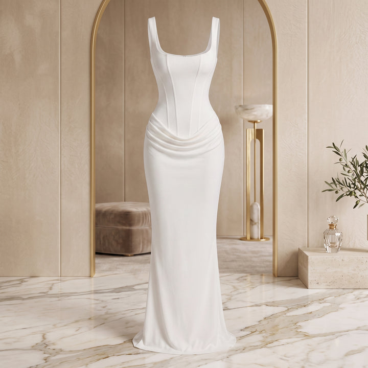 Valencia Sculpted Corset Gown