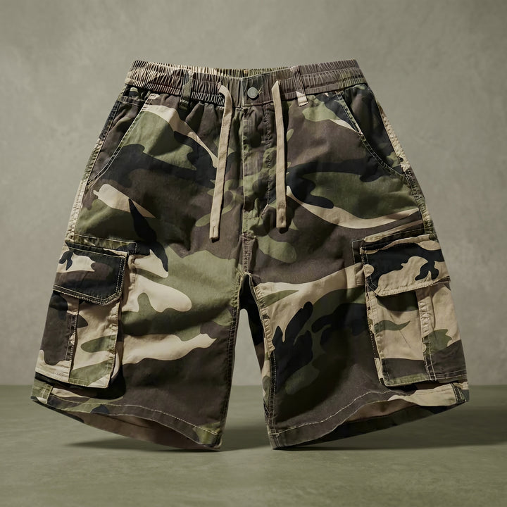 Ridgeway Camo Utility Cargo Shorts