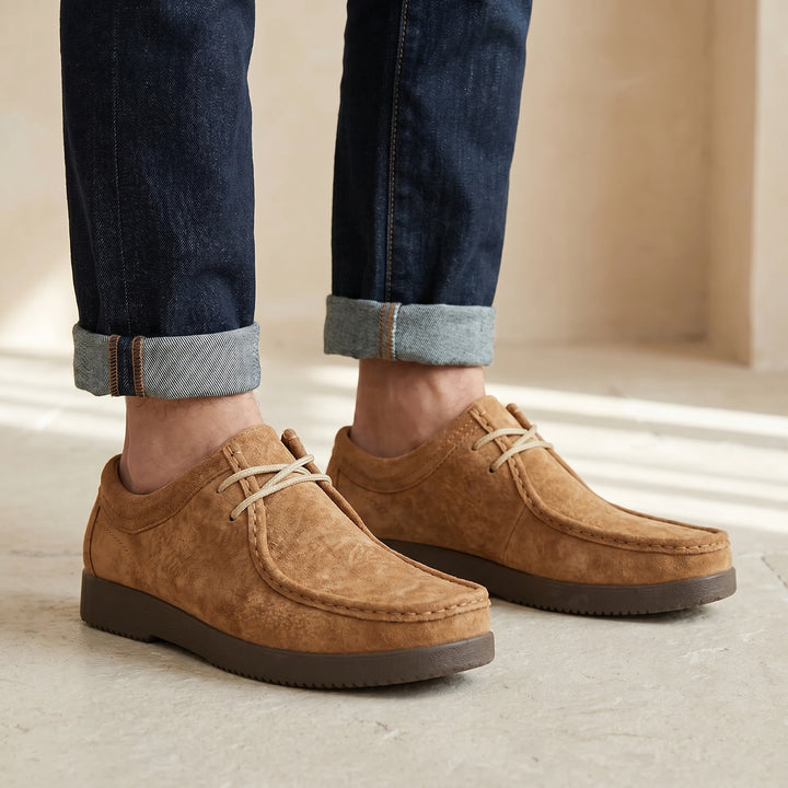 Everett Suede Moc Toe Casual Shoes