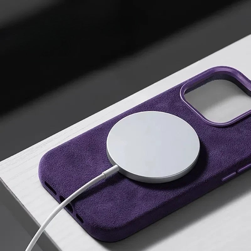 Lusso Suede iPhone Case