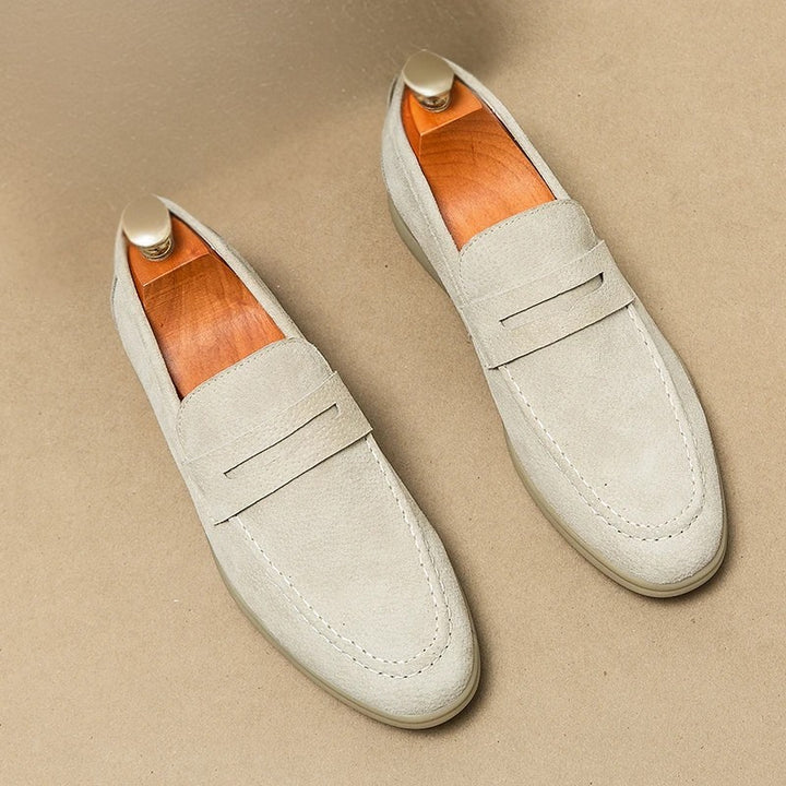 Monaco Suede Loafers