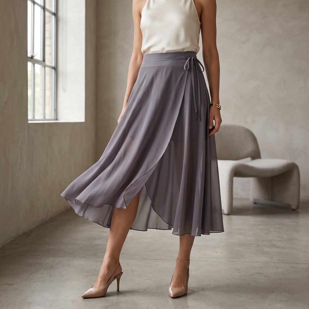 Celestine Layered Tulle Wrap Skirt