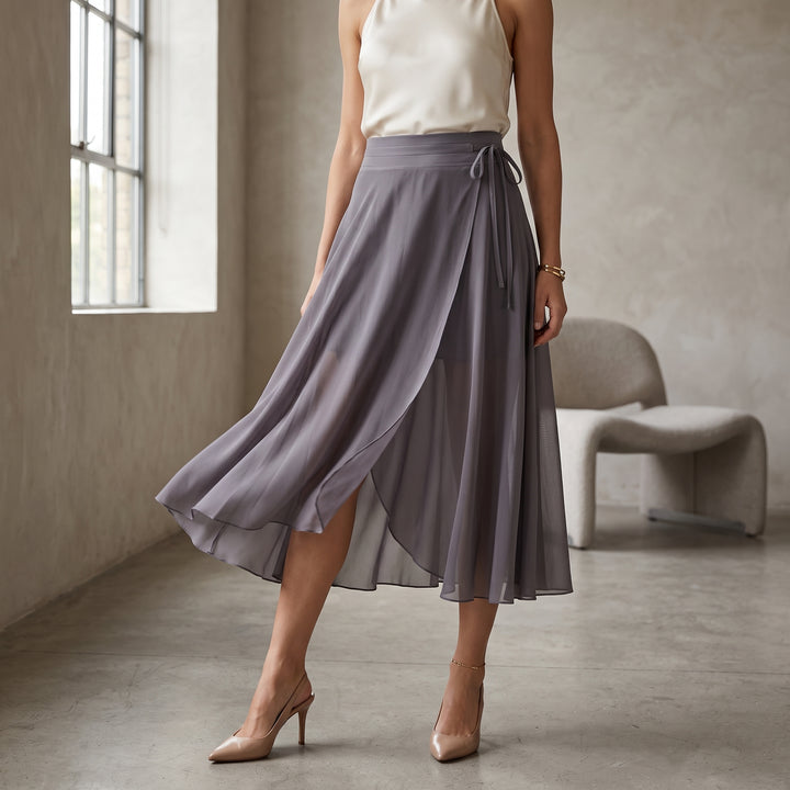 Celestine Layered Tulle Wrap Skirt