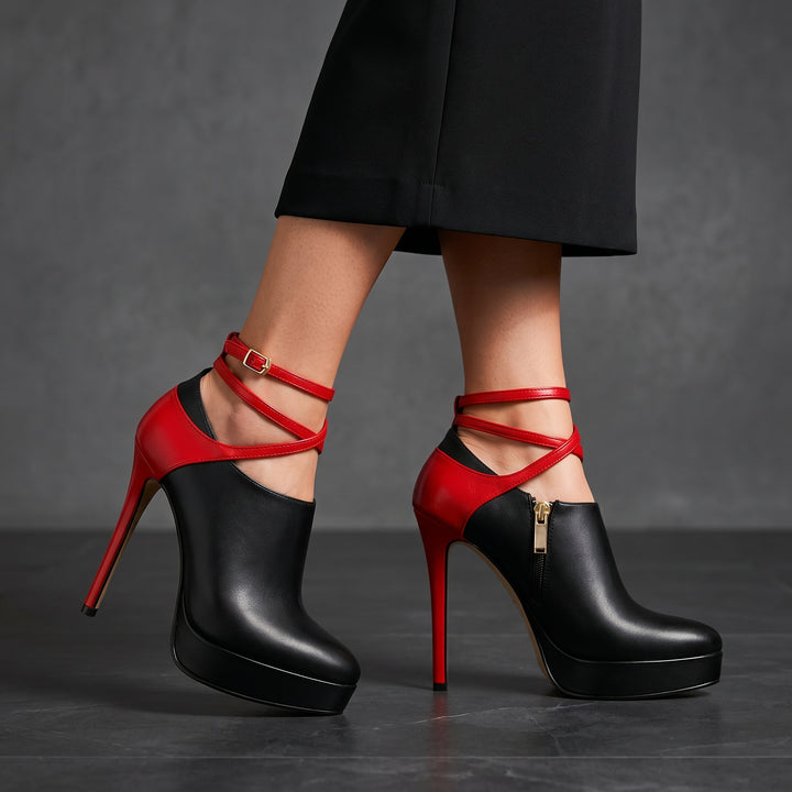 Ariella Ankle Strap Platform Heel