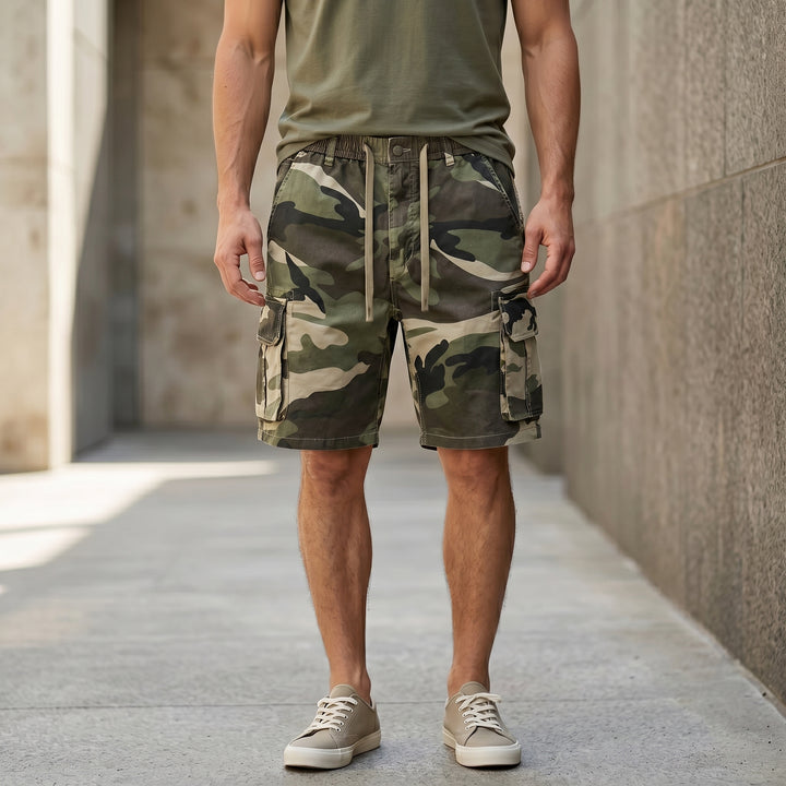 Ridgeway Camo Utility Cargo Shorts