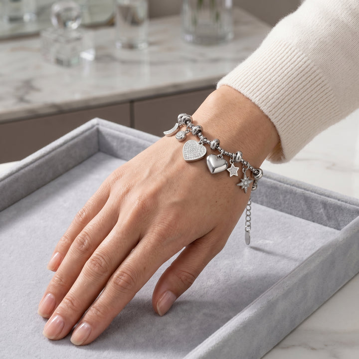 Mila Celeste Charm Bracelet
