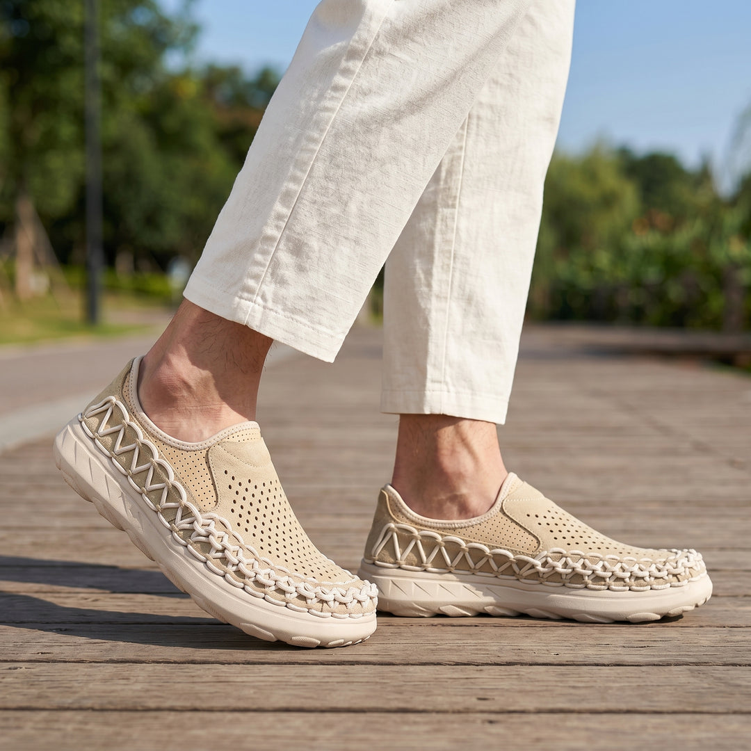 Milan Woven Slip On Casual Shoe