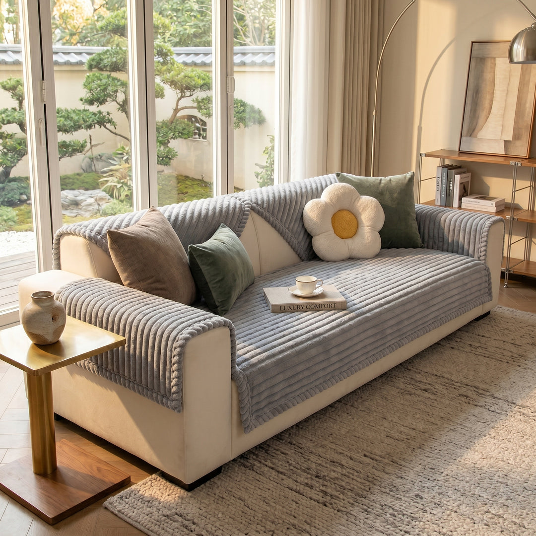 Serena Willow Quilted Sofa Protector