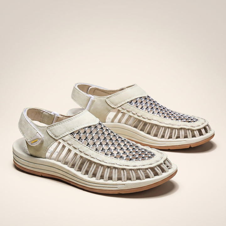 Dario Woven Closed Toe Sandal