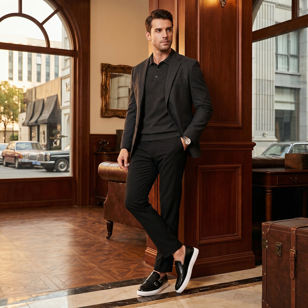 Marco Double Buckle Casual Shoe