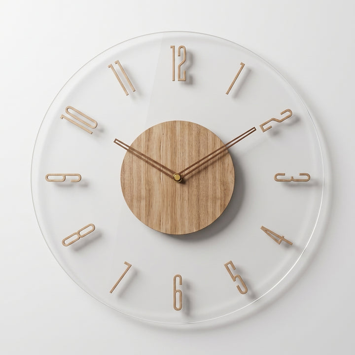 Alden Grove Wooden Wall Clock