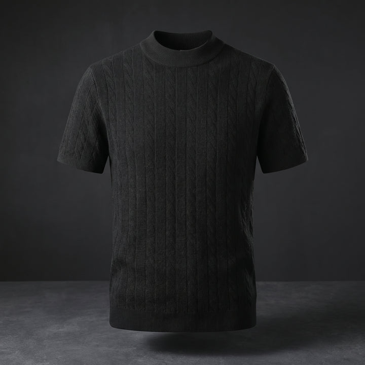 Cassian Mock Neck Knit Sweater