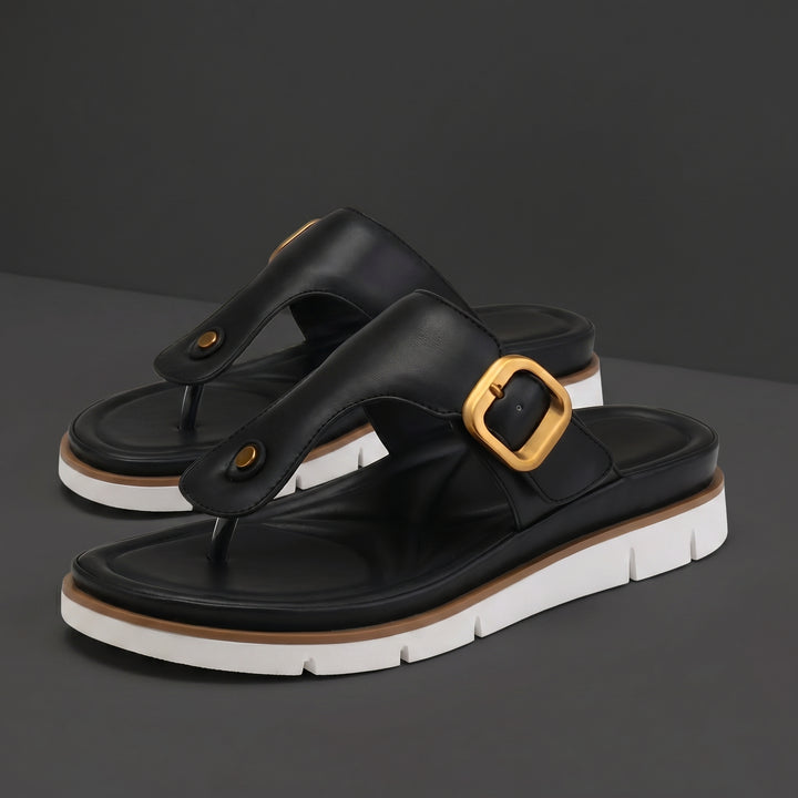 Amelia Buckle Platform Sandal