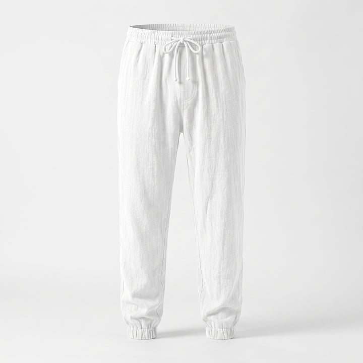 Elliot Hayes Linen Jogger Trousers