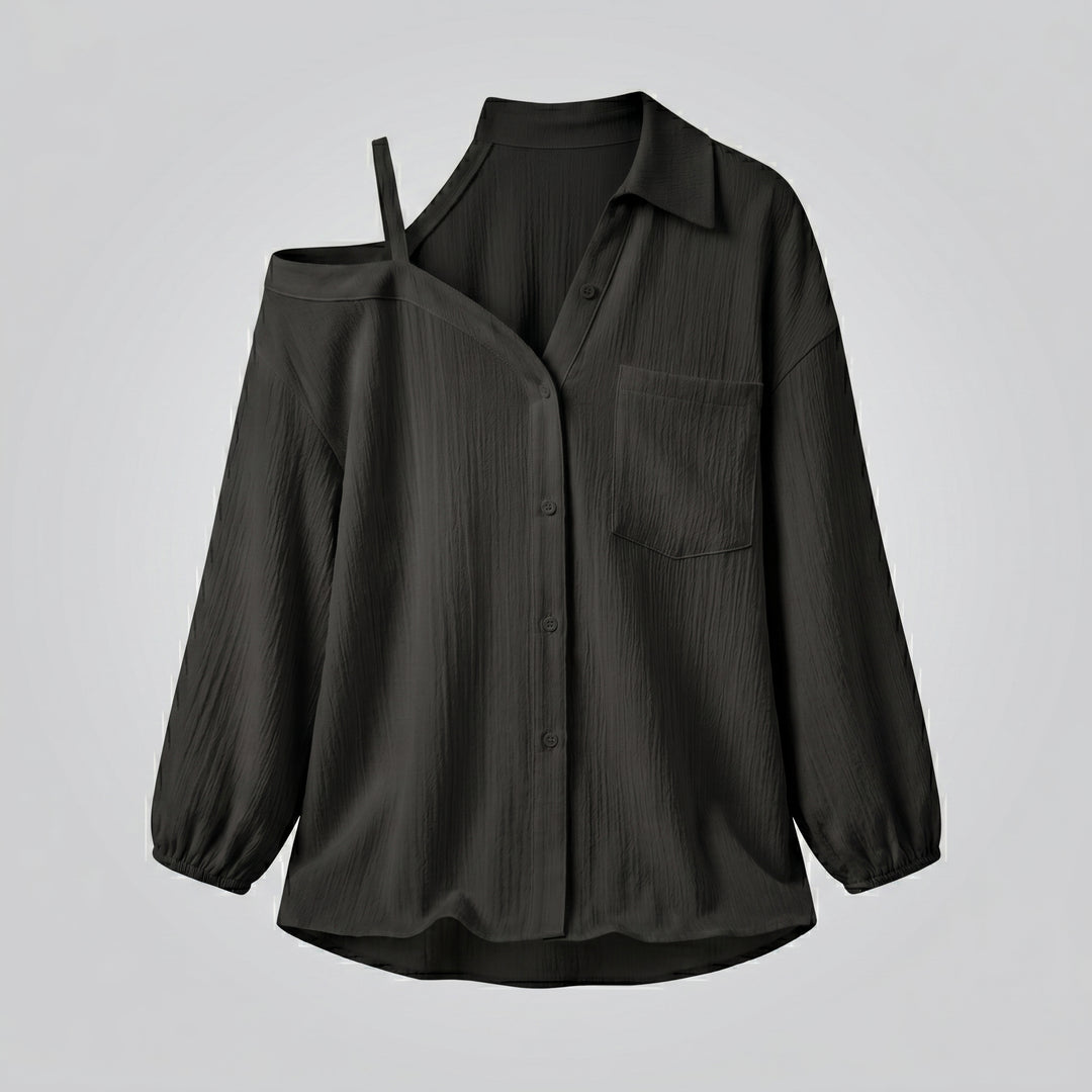 Isabella Breeze One Shoulder Blouse