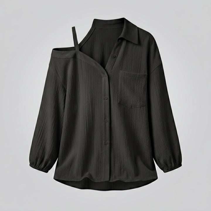 Isabella Breeze One Shoulder Blouse