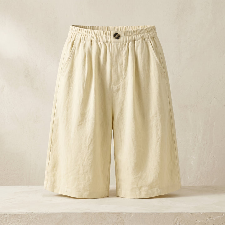 Olivia Breeze Linen Shorts