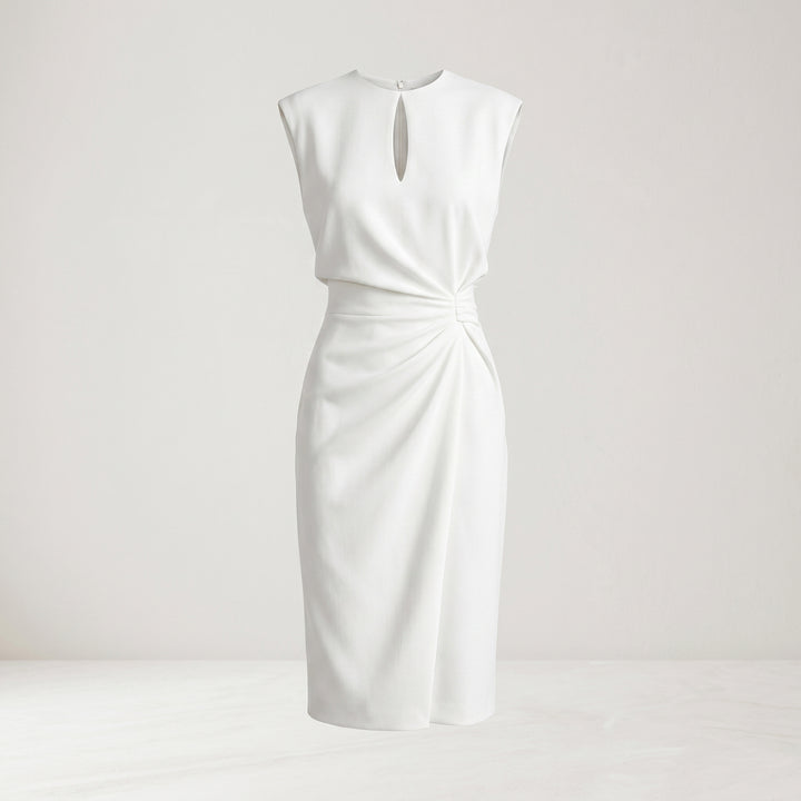 Aria Kensington Ruched Midi Dress